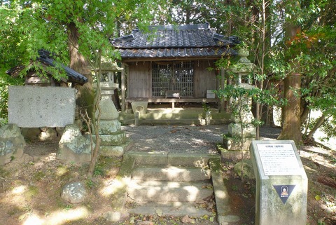 福原城主を祀った福原霊社