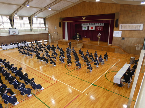 令和6年度　入学式の様子