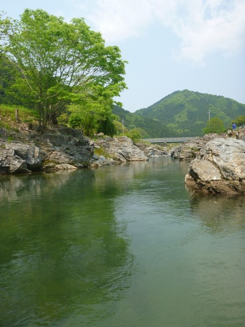 馬螺が淵ってこんな感じ。(写真2)