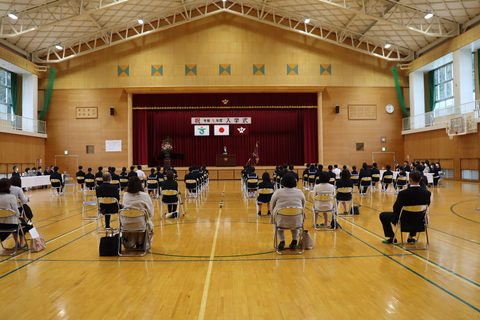 令和5年度　入学式の様子