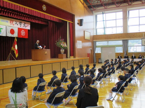 4月7日　入学式